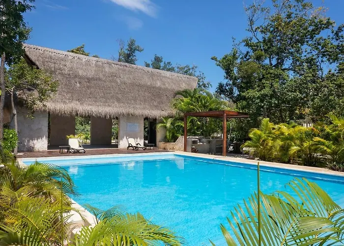 4br Jacuzzi Private Pool Gated Community Villa Tulum